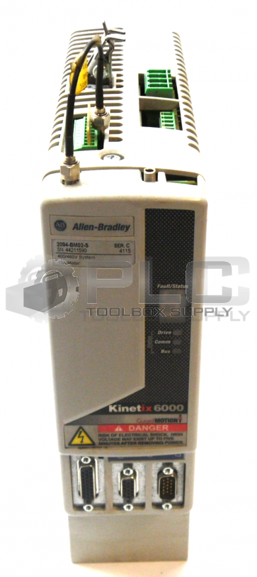 ALLEN BRADLEY 2094-BM02-S /C SERVO DRIVE AXIS MODULE 3 PHASE 15 AMP 460 VAC 