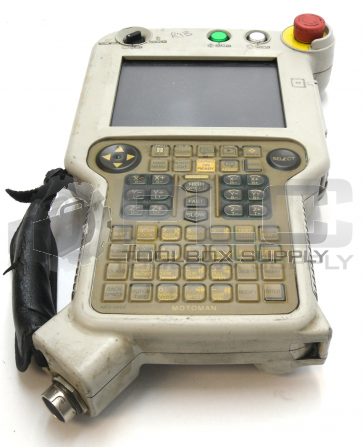 YASKAWA JZRCR-NPP01B-1 TEACH PENDANT FOR NX100 W/EMERGENCY STOP