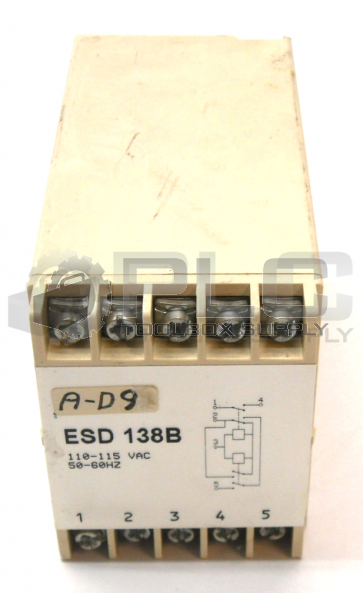 R&M ESD 138B RECTIFIER 110-115 VAC 50-60HZ