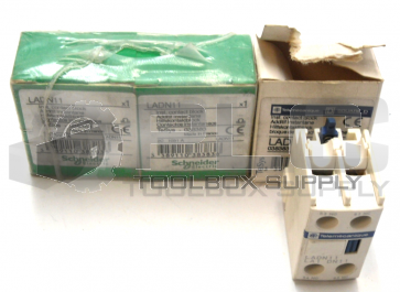 NEW LOT OF 3 SCHNEIDER LADN11 CONTACT BLOCK