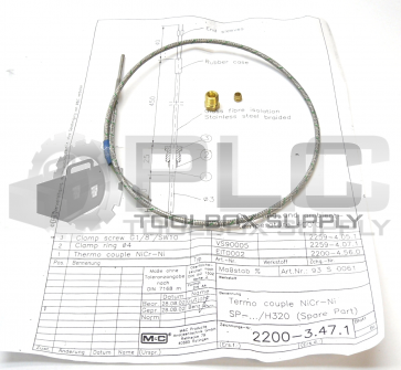 NEW M&C PRODUCTS 2200-3.47.1 THERMOCOUPLE