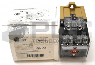 NEW IN BOX ALLEN BRADLEY 700-P400A1 SER E CONTROL RELAY 