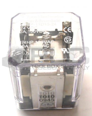 NEW POTTER & BRUMFIELD KUEP-11D15-24 RELAY 24VDC COIL