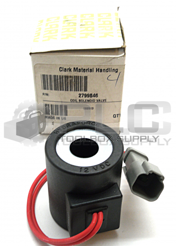 NEW IN BOX CLARK 2799846 COIL SOLENOID VALVE 