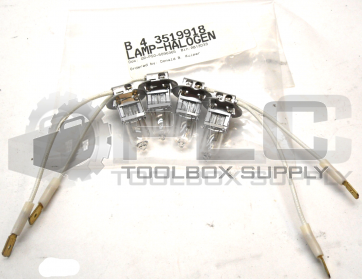 NEW LOT OF 4 CAT 3519918 HALOGEN LAMP