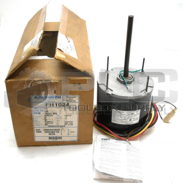 NEW IN BOX A.O. SMITH FH1024 CONDENSER FAN MOTOR 1/4 HP 460V 1625/2SPD