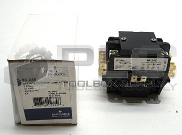 NEW IN BOX WHITE RODGERS 90-246 DEFINITE PURPOSE CONTACTOR  