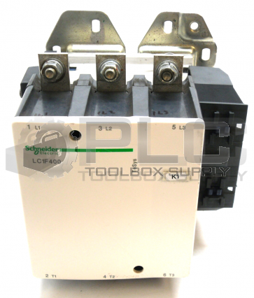 SCHNEIDER ELECTRIC LC1F400 CONTACTOR W/LX1FJ110
