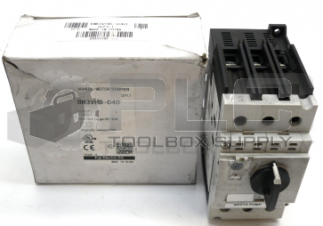 FUJI ELECTRIC BM3VHB-040 MANUAL MOTOR STARTER 28-40A
