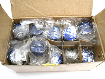 NEW LOT OF 17 CONTROLS AND SWITCHGEAR RB2-BVL06 BLUE PILOT LIGHT 