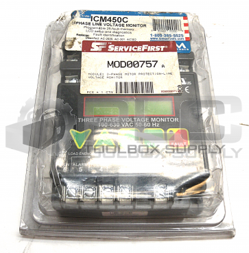 NEW SERVICEFIRST MOD00757 MONITOR 3 PHASE VOLTAGE