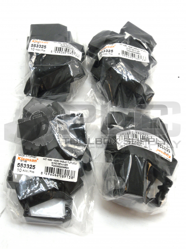 NEW LOT OF 40 KLEMSAN 553325 WIRE RETAINER 