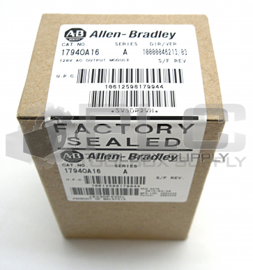 NEW FACTORY SEALED ALLEN BRADLEY 1794OA16 OUTPUT MODULE 