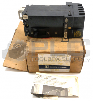 NEW IN BOX SQUARE D FA 26040-AC MOLDED CASE CIRCUIT BREAKER 600V 40A
