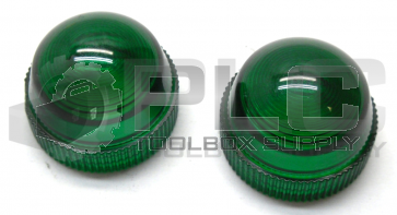NEW LOT OF 2 GENERAL ELECTRIC 286A5443PG4 GREEN LENS FOR ET-16