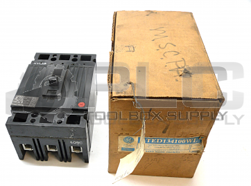 GENERAL ELECTRIC TED134100WL CIRCUIT BREAKER 
