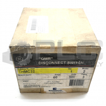 NEW SEALED GENERAL ELECTRIC THMC32 DISCONNECT SWITCH
