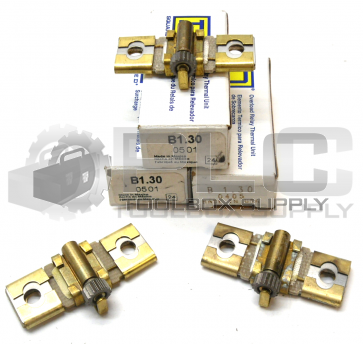NEW LOT OF 3 SQUARE D B1.30 OVERLOAD THERMAL UNIT HEATING ELEMENT
