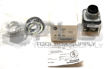 NEW ALLEN BRADLEY 800T-FXA1/T PUSHBUTTON 2 POSITION PUSH-PULL
