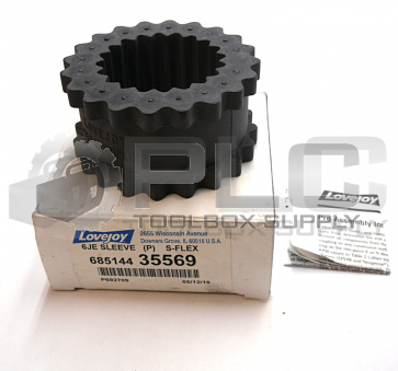 NEW IN BOX LOVEJOY 35569 S-FLEX RUBBER COUPLING SLEEVE 