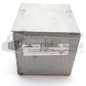 NEW COOPER 444-SC-NK SCREW COVER JUNCTION BOX 