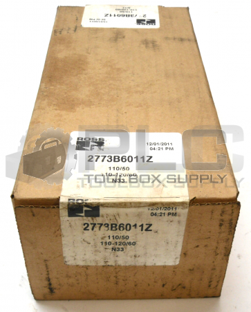 NEW ROSS 2773B6011Z SOLENOID VALVE 1 OT 3W NC L INT PQUEEN