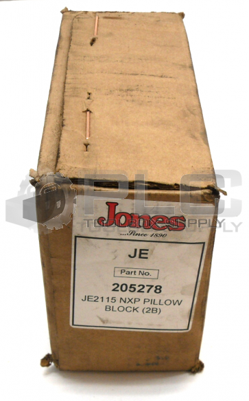NEW JONES 205278 PILLOW BLOCK JE JE2115 NXP