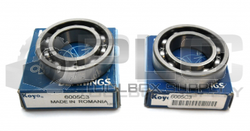 LOT OF 2 NEW KOYO 6005C3 BEARING