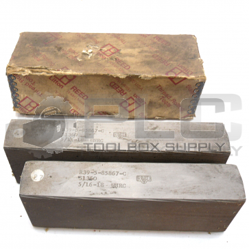 REED R39-5-85867-C RED LABEL THREAD ROLLING DIE FLAT SET 15/16-18 UNRC