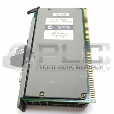 ALLEN BRADLEY 1772-LW SER. D MINI-PLC-2/17 PROCESSOR MODULE 