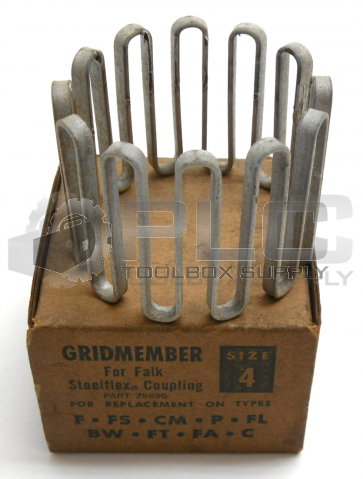 NEW FALK GRIDMEMBER 75895 COUPLING STEELFLEX SIZE 4