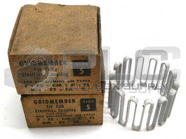 LOT OF 2 NEW FALK GRIDMEMBER 75896 SIZE 5 STEELFLEX COUPLING