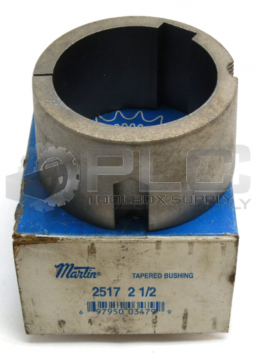 NEW MARTIN 2517 2-1/2 TAPERED BUSHING