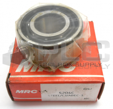 NEW IN BOX MRC 5204C BEARING RADIAL DOUBLE ROW 20MM BORE