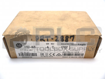 NEW SEALED ALLEN BRADLEY 1762-IA8 INPUT MODULE  REV C