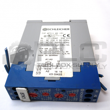 SCHLEICHER KPT11-KD TIME RELAY 