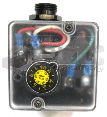 SIEMENS QPL31.075A00 GAS PRESSURE SWITCH