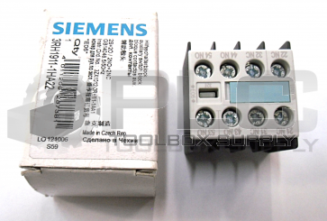 NEW IN BOX SIEMENS 3RH1911-1HA22 AUXILIARY CONTACT 