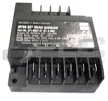 KRIWAN 071-0607-01 MOTOR PROTECTOR 24VAC **READ