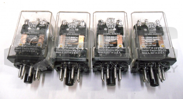 LOT OF 4 DAYTON 5X826 CUBE RELAY 