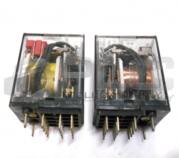 LOT OF 2 NEW FUJI ELECTRIC HH54PW-L RELAY 