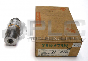 NEW IN BOX IFM PA-400-SBN14-A-ZVG/US PRESSURE SENSOR PA3220