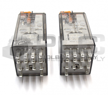 LOT OF 2 FINDER 17RZ 8 PIN ICE CUBE RELAY