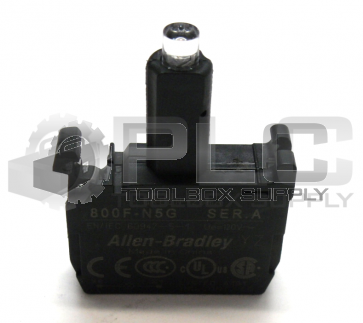 NEW ALLEN BRADLEY 800F-N5G /A LAMP MODULE INTEGRATED LED GREEN