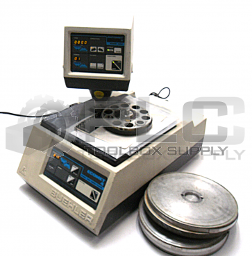 BUEHLER ECOMET-4 VARIABLE SPEED POLISHER 49-1775-160 W/ AUTOMET-2 HEAD ECOMET 4