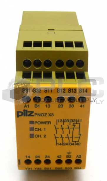 PILZ PNOZ-X3-120VAC/24VD SAFETY RELAY PNOZ-X3 774316
