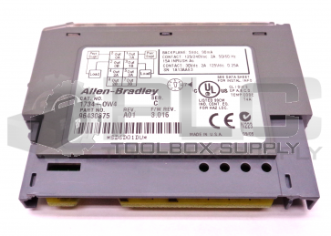 ALLEN BRADLEY 1734-OW4 1734-0W4 SERIES C OUTPUT MODULE