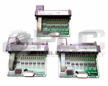 LOT OF 3 ALLEN BRADLEY 1746-IB32 SER D SLC 500 INPUT MODULE *READ*