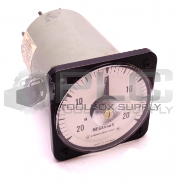 GENERAL ELECTRIC TYPE AB-40 5AMP 120 VOLT VARMETER 371024 S/EN371540 DR 0-20