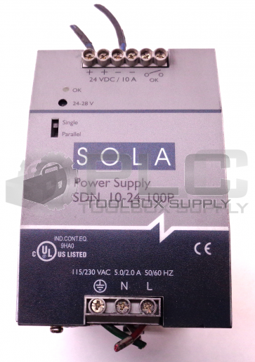 SOLA SDN 10-24-100P OVP POWER SUPPLY**READ**